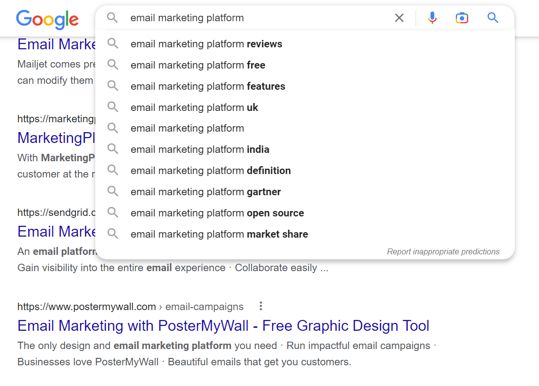Google Search Automate